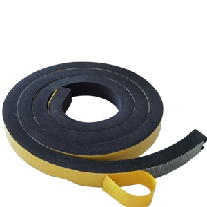 Cinta de Espuma de Caucho de Celda Cerrada Deson, Aislamiento de Espuma CR de una Sola Cara, Protector de Bordes para Ventanas - Product Image 1