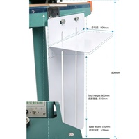 Machine de scellage thermique semi-automatique électrique avec pédale CE, pour scellage de feuilles d'aluminium et emballage