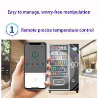 Máquina Expendedora Automática de Alta Calidad Lista para Usar, Función SDK, Pantalla LCD de 4.3 Pulgadas, 1 Año de Garantía, para Pan y Aperitivos