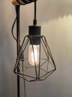 Metall Stil Stehlampe Verstellbare Sofa Lampe Innen Wohnzimmer Licht Zwei Kopf Stehlampe