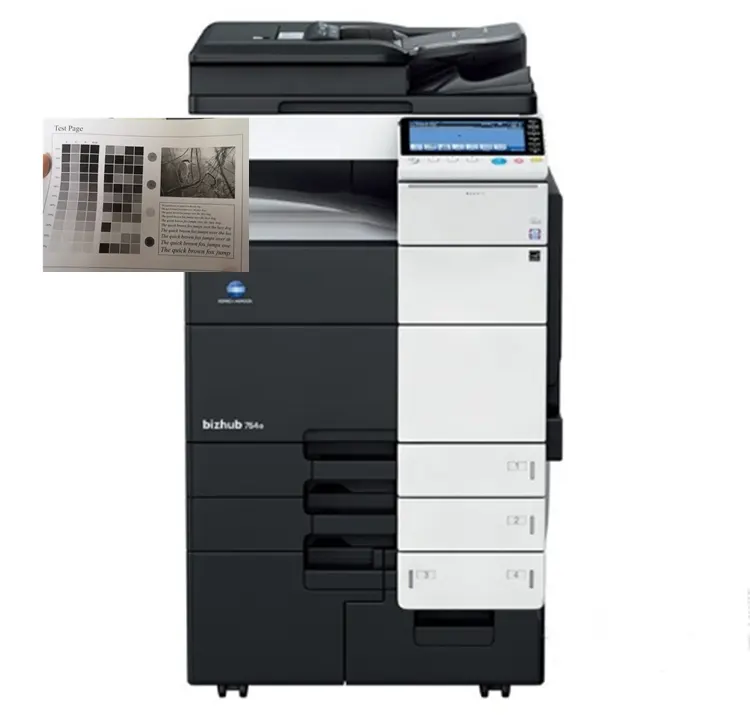 Printer Kantor Terlaris Bizhub BW 654 754 Mesin Fotokopi Bekas untuk Mesin Cetak Mesin Fotocopy Konica Minolta