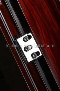 Trung Quốc Nhà Sản Xuất Nhà Front Door Mẫu Thiết Kế Thép Nhập Ngoại Thất An Ninh Cửa Thép - Product Image 4