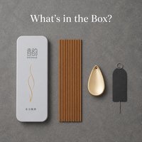 Bâtons d'encens chinois biologiques à base de plantes, en bois naturel et huiles essentielles, à usage thérapeutique, faible résidu, combustion propre