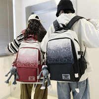 Nouveau Sac à Dos Élégant en Nylon Ultra Cool Unisexe, Design Simple et Polyvalent, Grande Capacité, pour Étudiants, Voyage, Décontracté, Durable et Imperméable