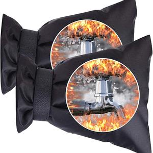 Couverture Antigel pour Robinet Extérieur Hiver, Manchon Isolant Thermique Étanche, Installation Facile, Ensemble Complet - Product Image 1