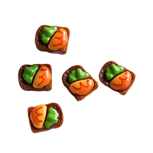 Simulación de comida de juguete: Huevos fritos, pan, <span class=keywords><strong>hamburguesas</strong></span>, rebanadas de tostadas, resina DIY, pegamento, fundas para teléfonos, joyería - Product Image 3