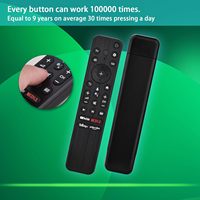 Télécommande vocale compatible avec les téléviseurs intelligents : Utilisable pour Sony Bravia OLED 4K 8K Ultra HD (2019-2025)