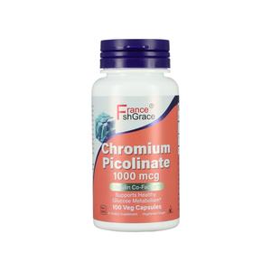 Complément de Picolinate de Chrome 1000mcg pour Adultes – Favorise un Métabolisme Sain du Glucose – Capsules de Picolinate de Chrome - Product Image 1