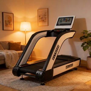 Cinta de Correr de Alta Resistencia 200KG, Ancho 590mm, Banda Antideslizante, Postura de Correr Cómoda, Equipo Comercial para Gimnasio - Product Image 5
