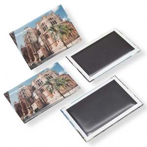 Personnalisez votre propre design, aimant de réfrigérateur en tôle souvenir avec impression UV, design mignon - Product Image 3