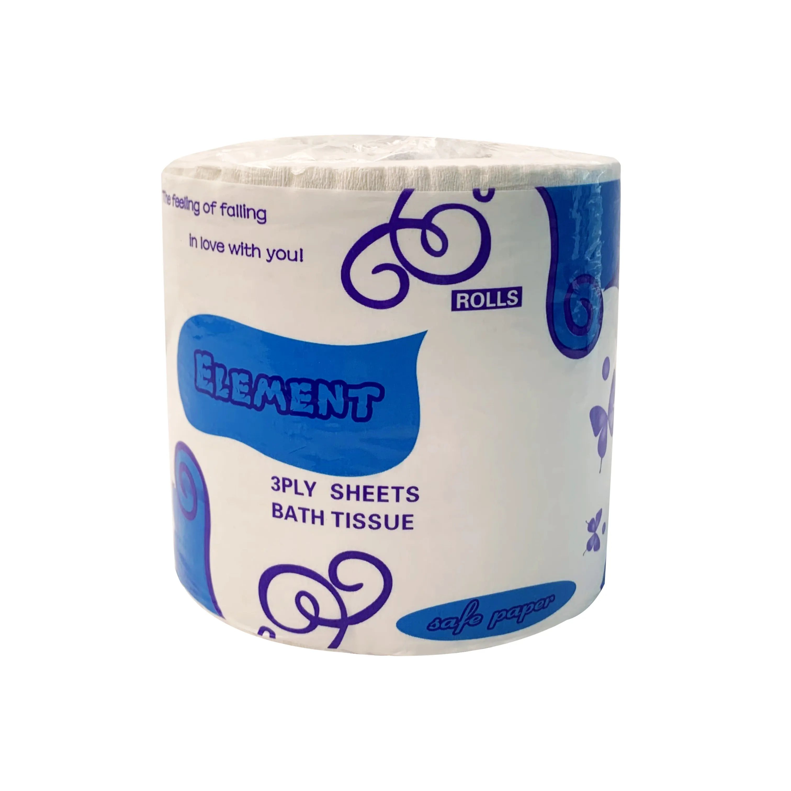 Big Mother Jumbo Rolls Raw Materials100% Virgin Tissue Paper For Toilet Tissue