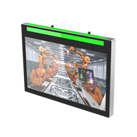 Monitor Industrial con Luz, Computadora Industrial Basada en Raspberry Pi Cm5, Panel PC de 10.4/15/17 Pulgadas