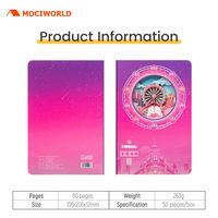Cuaderno de PVC con Escultura de Papel 3D Personalizado de Fábrica, Tapa Dura A5, Impresión UV, Cosido con Hilo, Regalo de Cumpleaños o Negocios