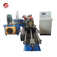 Máquina formadora de rollos de canal Furring completamente automática Máquina formadora de rollos de perfil V para fabricación de canales de techo