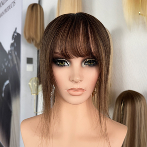 Factory Direct Sale human hair <b>topper</b> monofilament 100% virgin human hair <b>topper</b> mono base 3*5 custom - Product Image 6