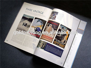 2018 produits chauds Chine plus bas prix Mode Magazine <span class=keywords><strong>Vogue</strong></span> Magazine Impression personnalisée magazines - Product Image 4