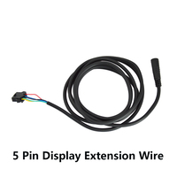 Câble d'extension de compteur de vitesse pour vélo électrique Ebike, 170cm, 5 broches