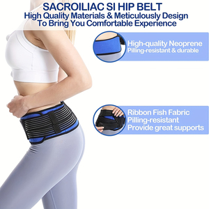 Si Belt-sacroiliac Belt สำหรับผู้หญิงสะโพกรั้งสำหรับ sciatica หลังส่วนล่างบรรเทาอาการปวดเส้นประสาทอุ้งเชิงกราน - Product Image 5