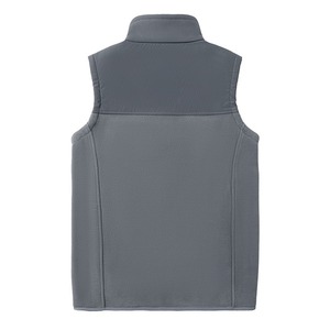 Vente en gros Gilet thermique en polaire pour hommes, gilet utilitaire sport zippé à l'avant, broderie 3D personnalisée en vrac - Product Image 4