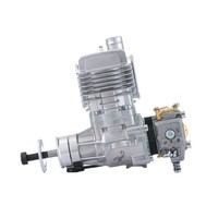 Moteur à essence RCGF Stinger 20cc SE à échappement latéral pour avion modèle télécommandé à deux temps à aile fixe en métal