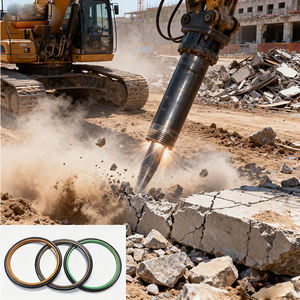 Super Hoge Druk Hydraulische Breker Hamer Afdichting Kit, Zuigerstang Step Afdichting, Extreme Slagvastheid Voor Rock Sloop - Product Image 3
