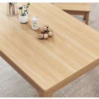 Table à manger et chaises en bois massif 4 6 8 places avec meubles de salle à manger pour la maison, l'hôtel, le Restaurant