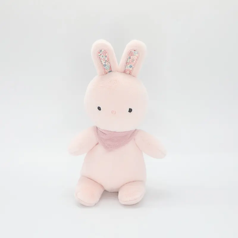 ตุ๊กตาผ้ากำมะหยี่สำหรับเด็กขาสั้นน่ารักตุ๊กตากระต่าย