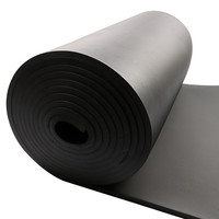 Feuille de mousse de caoutchouc NBR haute densité noire, imperméable, ignifuge, insonorisante, isolation thermique, fabriquée en PVC de marque