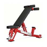 Banc de musculation pliable inclinable et déclinable pour entraînement en salle, avec cadre en acier stable – Meilleure vente