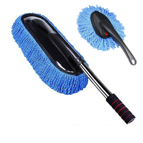 Blue large brush-retractable-small brush