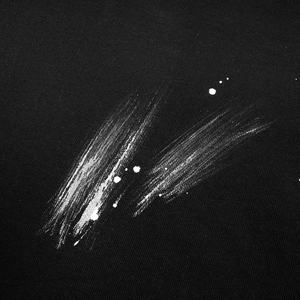 เสื้อยืดคอกลมวินเทจสำหรับผู้ชายทรงโอเวอร์ไซส์ทำจากผ้าฝ้าย280 GSM 100% เป็นมิตรกับสิ่งแวดล้อมพิมพ์ลายไหล่ตก - Product Image 4