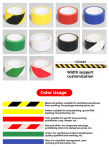 Mẫu miễn phí PVC an toàn băng dính cảnh báo sọc cho nhà kho/nhà máy sử dụng PVC tầng <span class=keywords><strong>Zebra</strong></span> cảnh báo Băng - Product Image 3