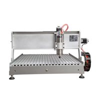 Kits de routeur CNC de bureau miniature 3 axes 6090 Chine DIY pour la vente pour le travail du bois, la publicité, le perçage, le fraisage