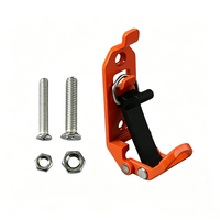 Support de pelle pour barres de toit, pinces métal-caoutchouc, supports muraux, fixation rapide, kit de support pour hache NH