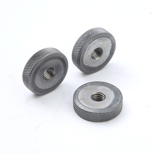Tuercas redondas moleteadas de acero al carbono M4-M24 métricas, grado A, nivel 4.8, para fabricación de equipos generales - Product Image 3