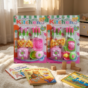 Most Popular Mini <strong>Kitchen</strong> Pretend Play <strong>Toy</strong> Set <strong>Small</strong> Cute Plastic Design for Wholesale - Product Image 4