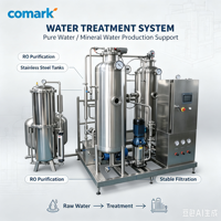Machine de remplissage haute sécurité 20 litres 500 BPH pour bouteilles d'eau potable, machine de remplissage 3 en 1 pour l'industrie des boissons