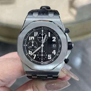 Reloj Deportivo de Lujo para Hombre, de Acero Inoxidable, Automático, Resistente al Agua, con Correa de Cuero Genuino - Product Image 1