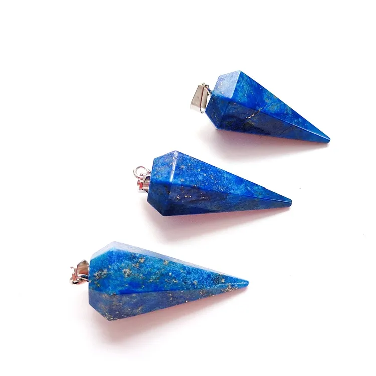 Beauty Anti-aging Wholesale Indian New Agate lapis lazuli Pendulum For Girlfriend Gift