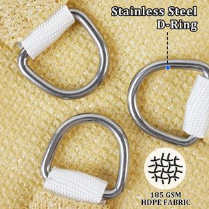 Vente en gros de haute qualité <span class=keywords><strong>voile</strong></span> de parasol personnalisée auvent perméable <span class=keywords><strong>voile</strong></span> de parasol <span class=keywords><strong>triangulaire</strong></span> pour cour jardins pavillons - Product Image 4