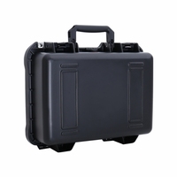 Boîte à outils en plastique rigide avec remise pour grandes quantités X-432922, étanche IP67, antichoc, pour le stockage et la protection d'équipements avec mousse EVA