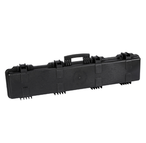 DFB0631 Black PP Plastic Made Heavy Duty Strong Rugged Tactical <b>Gear</b> <b>Box</b> Long Tools Camera Video Devices Safety Storage <b>Box</b> - Product Image 5