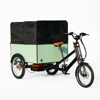 Tricycle cargo électrique à 3 roues avec cadre, moto à 3 roues pour charges lourdes, vélo cargo avec boîte pour adultes, Velomobile