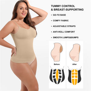 VENDA QUENTE Alta Qualidade Seamless <span class=keywords><strong>Shapewear</strong></span> Camisola Alta Compressão Body Shaper Top Fitness Cintura Body Shaper - Product Image 4
