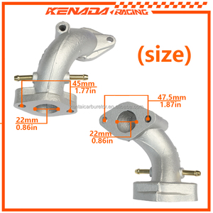Colector de admisión para <span class=keywords><strong>Honda</strong></span> Wave <span class=keywords><strong>125</strong></span> <span class=keywords><strong>Innova</strong></span> ANF125 XRM125 Future Neo Supra X125 Biz125 16210-KPH-901 - Product Image 6