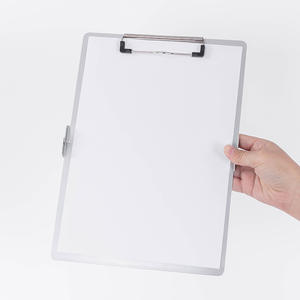 Portapapeles Plegable de Aluminio con Impresión de Logotipo, Multifuncional, Portátil, para Escuela, Oficina, Medicina - Product Image 1