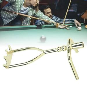 Efectivamente Snooker Pool Billiard Brass Extended <span class=keywords><strong>Spider</strong></span> Head Sport Cue Stick Bridge para juegos de mesa - Product Image 6