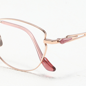 2026 Ultra Light Titanium Ins Style Eyeglasses Fashionable Polygonal <b>Large</b> <b>Frame</b> Elegant Diamond Face Shape for Men Women - Product Image 3