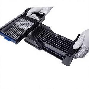 Chargeur de pointes de pipette à 96 puits |   Outil de remplissage rapide et d'installation facile pour pointes de pipette de laboratoire 10 µ<span class=keywords><strong>l</strong></span> 200 µ<span class=keywords><strong>l</strong></span>, accessoire de manipulation de liquides - Product Image 5