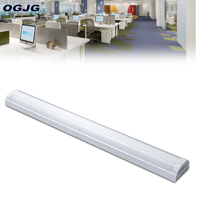 Indoor Room Batten Ceiling Lamp Modern 2ft 4ft 5ft 8ft Corridor Led Wraparound Linear Light